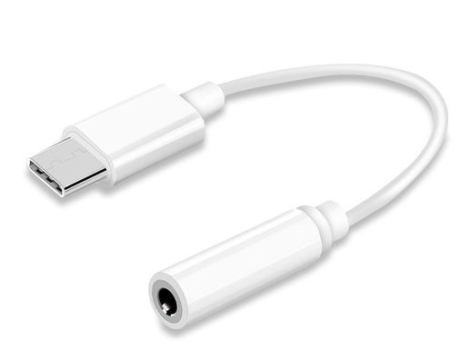 USB C naar 3,5mm adapter voor Huawei in de groep SMARTPHONE & TABLETS / Opladers & Kabels / Adapters bij TP E-commerce Nordic AB (38-29402)