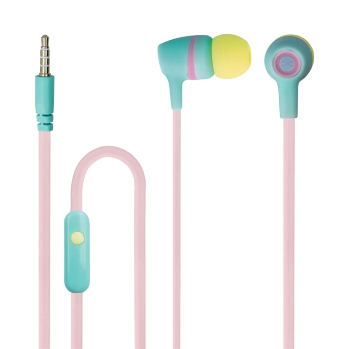 Forever - Juicy Hörlurar In-Ear JSE-200, Rosa in de groep HOME ELECTRONICS / Audio & Beeld / Koptelefoon & Accessoires / Koptelefoon bij TP E-commerce Nordic AB (38-29707)