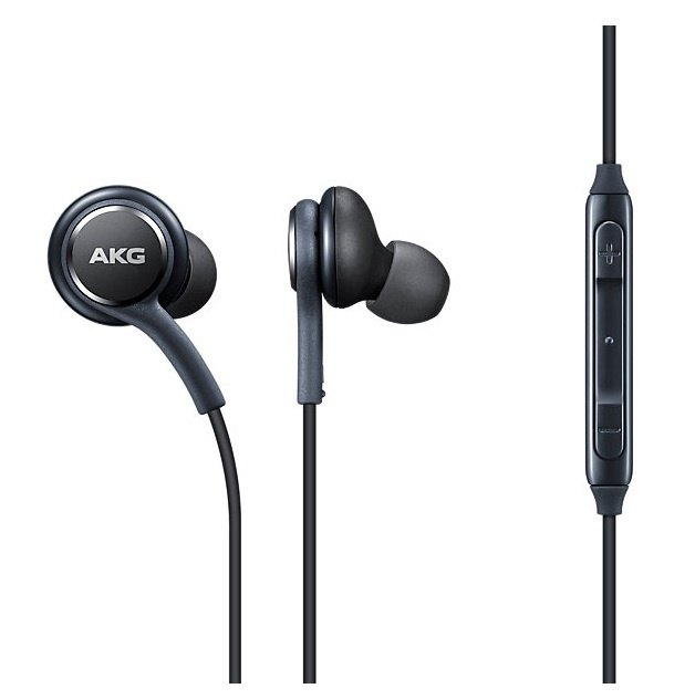 AKG Oortelefoons met microfoon, In-Ear voor Samsung, Zwart (EO-IG955), Bulk in de groep HOME ELECTRONICS / Audio & Beeld / Koptelefoon & Accessoires / Koptelefoon bij TP E-commerce Nordic AB (38-29811)