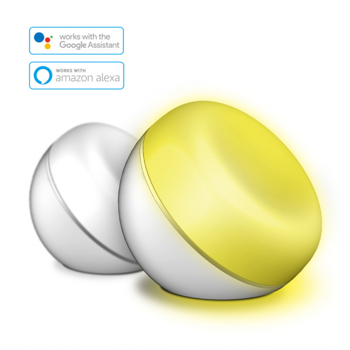 Slimme tafellamp compatibel met Google Assistant en Alexa, AG-L4 in de groep HUISHOUDEN & TUIN / Smart home / Slimme verlichting bij TP E-commerce Nordic AB (38-29980)