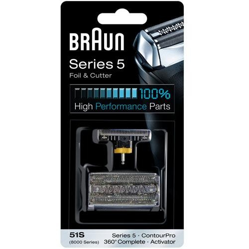 Braun Kombipack 51S Silver (72911) in de groep BEAUTY & HEALTH / Haar & Styling / Scheren & Trimmen / Accessoires voor Scheerapparaten bij TP E-commerce Nordic AB (38-30190)