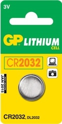 GP CR2032 3V 1-pack (GP2184) in de groep HOME ELECTRONICS / Batterijen & Opladers / Batterijen / Knoopcel bij TP E-commerce Nordic AB (38-33033)