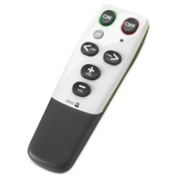 Doro HandleEasy 321rc Vit/Grå (4155) in de groep HOME ELECTRONICS / Audio & Beeld / TV & Accessoires / Afstandsbedieningen bij TP E-commerce Nordic AB (38-33095)