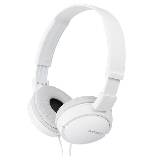 Sony Headset MDR-ZX110AP Vit (MDRZX110APW.CE7) in de groep COMPUTERS & RANDAPPARATUUR / Computeraccessoires / Koptelefoon bij TP E-commerce Nordic AB (38-33182)