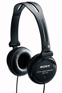 Sony Hörlurar DJ MDR-V150 Svart (MDRV150.CE7) in de groep HOME ELECTRONICS / Audio & Beeld / Koptelefoon & Accessoires / Koptelefoon bij TP E-commerce Nordic AB (38-33230)