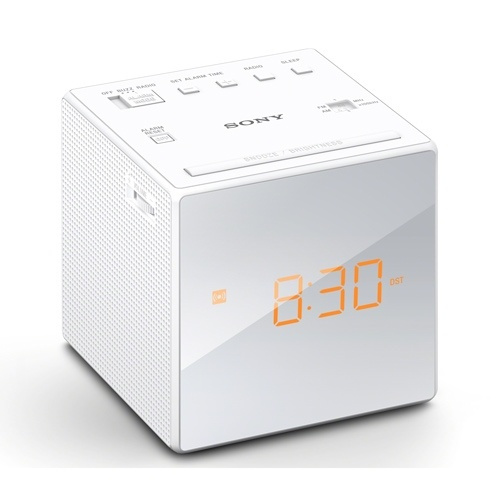 Sony Klockradio ICF-C1 Vit (ICFC1W.CED) in de groep HOME ELECTRONICS / Audio & Beeld / Thuisbioscoop, Hifi en Draagbaar / Radio & Wekkers / Wekkerradio bij TP E-commerce Nordic AB (38-33318)
