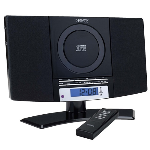 Denver Musikcenter med radio svart (MC-5220BLACK) in de groep HOME ELECTRONICS / Audio & Beeld / Thuisbioscoop, Hifi en Draagbaar / Compacte stereo- en platenspelers bij TP E-commerce Nordic AB (38-33403)