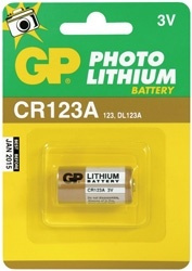 GP Batteri Lithium 123A 1-pack in de groep HOME ELECTRONICS / Batterijen & Opladers / Batterijen / Overigen bij TP E-commerce Nordic AB (38-33413)