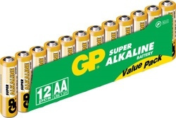 GP Super Alkaline AA12-pack (GP151034) in de groep HOME ELECTRONICS / Batterijen & Opladers / Batterijen / Batterijen voor hoortoestellen bij TP E-commerce Nordic AB (38-33521)