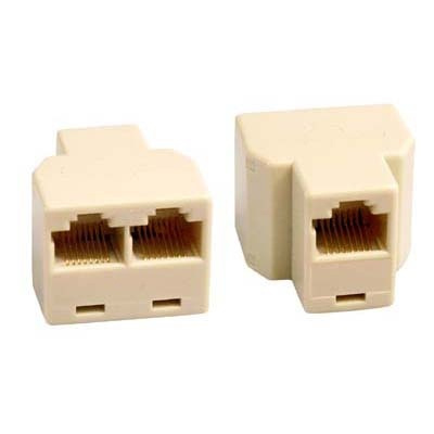 DELTACO Driewegconnector 8P/8C RJ45 (MD-13) in de groep COMPUTERS & RANDAPPARATUUR / Computerkabels / Netwerkkabels / Adapters & Geleiderverbindingen bij TP E-commerce Nordic AB (38-35209)