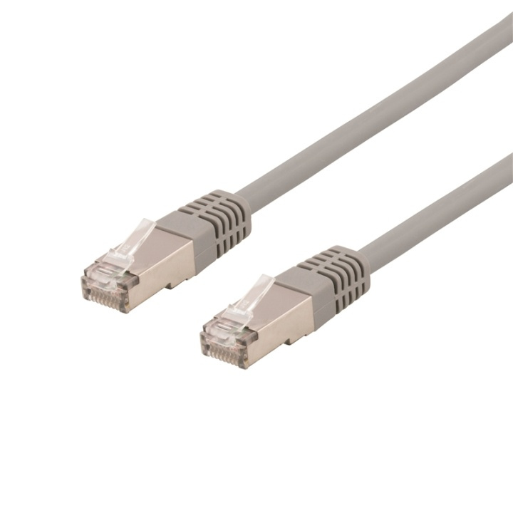 DELTACO U/FTP Cat6a patchkabel, LSZH, 0,5m, grå in de groep COMPUTERS & RANDAPPARATUUR / Computerkabels / Netwerkkabels / Cat6 bij TP E-commerce Nordic AB (38-35214)