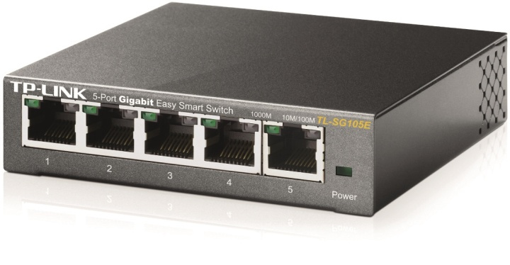 TP-Link nätverksswitch 5x10/100/1000Mbps RJ45, VLAN, QoS, IGMP in de groep COMPUTERS & RANDAPPARATUUR / Netwerk / Schakelaars bij TP E-commerce Nordic AB (38-35299)