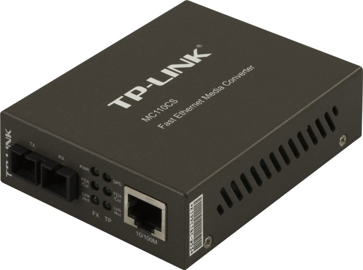 TP-LINK, Fiber SC singlemode - TP(RJ45), 10/100 Mbps, 20 km in de groep COMPUTERS & RANDAPPARATUUR / Netwerk / Media Converters bij TP E-commerce Nordic AB (38-35322)