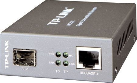 TP-LINK, Fiber SFP - TP(RJ45), 1000 Mbps, 15km in de groep COMPUTERS & RANDAPPARATUUR / Netwerk / Media Converters bij TP E-commerce Nordic AB (38-35325)