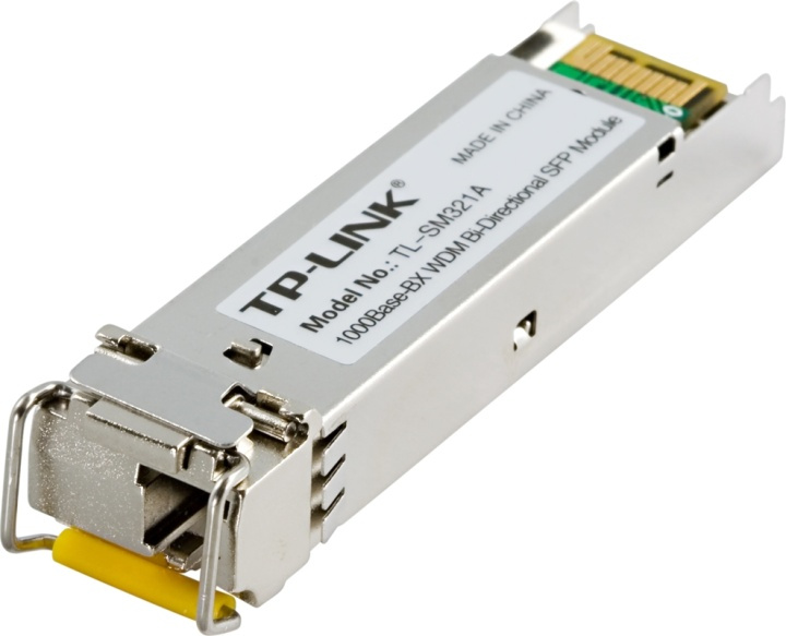 TP-LINK, Gigabit interface konverter(Mini GBIC), singlemode LC BX 10km in de groep COMPUTERS & RANDAPPARATUUR / Netwerk / Media Converters bij TP E-commerce Nordic AB (38-35328)