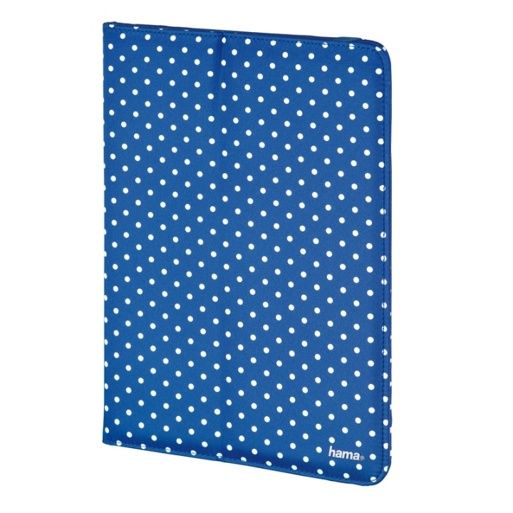 HAMA PolkaDot Tablet cover 10,1 blue in de groep SMARTPHONE & TABLETS / Tablet bescherming / Universele bescherming bij TP E-commerce Nordic AB (38-36238)