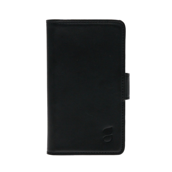 GEAR Wallet Black 2 Cardpockets Samsung Galaxy S6 Edge plus in de groep SMARTPHONE & TABLETS / Mobielbescherming / Samsung bij TP E-commerce Nordic AB (38-37917)