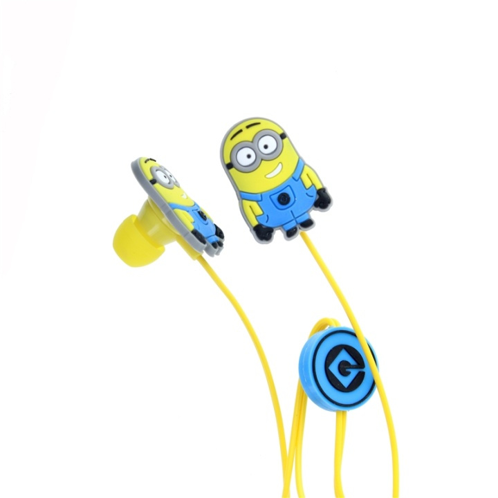 MINIONS Earbud Dave In-Ear yellow in de groep HOME ELECTRONICS / Audio & Beeld / Koptelefoon & Accessoires / Koptelefoon bij TP E-commerce Nordic AB (38-38030)