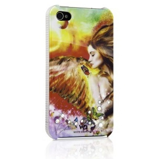 Mobile Phone Angel ColorCover for iPhone 4/4s, Coloured in de groep SMARTPHONE & TABLETS / Mobielbescherming / Apple / iPhone 4/4S / Hoesjes bij TP E-commerce Nordic AB (38-38750)