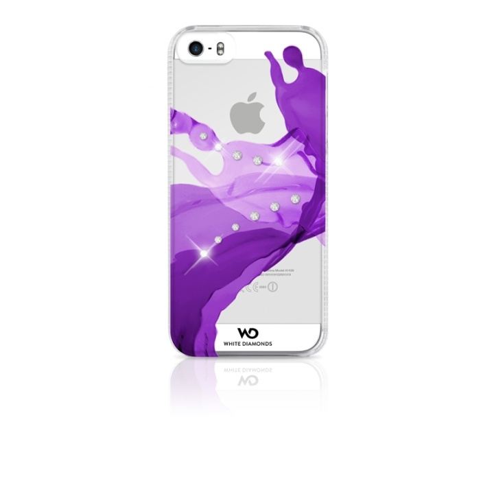 Liquids Mobile Phone Cover iPhone 5/5s/SE, purple in de groep SMARTPHONE & TABLETS / Mobielbescherming / Apple / iPhone 5/5S/SE / Hoesjes bij TP E-commerce Nordic AB (38-38777)
