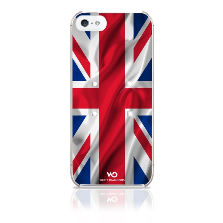 Flag UK Mobile Phone Cover fo r Apple iPhone 5/5s, red in de groep SMARTPHONE & TABLETS / Mobielbescherming / Apple / iPhone 5/5S/SE / Hoesjes bij TP E-commerce Nordic AB (38-38797)