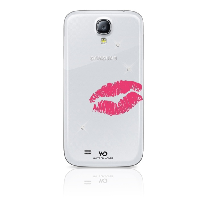 Lipstick Kiss Mobile Phone Co ver for Samsung Galaxy S 4, re in de groep SMARTPHONE & TABLETS / Mobielbescherming / Samsung bij TP E-commerce Nordic AB (38-38830)