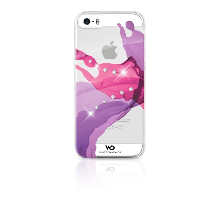 WHITE-DIAMONDS Skal iPhone 5/5s/SE Liquids Rosa in de groep SMARTPHONE & TABLETS / Mobielbescherming / Apple / iPhone 5/5S/SE / Hoesjes bij TP E-commerce Nordic AB (38-38833)