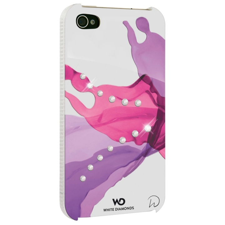 Liquids Mobile Phone Cover fo r Apple iPhone 4/4S, pink in de groep SMARTPHONE & TABLETS / Mobielbescherming / Apple / Oudere Apple-modellen bij TP E-commerce Nordic AB (38-38839)