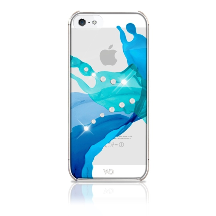 Liquids Mobile Phone Cover fo r Apple iPhone 5/5s, blue in de groep SMARTPHONE & TABLETS / Mobielbescherming / Apple / iPhone 5/5S/SE / Hoesjes bij TP E-commerce Nordic AB (38-38840)