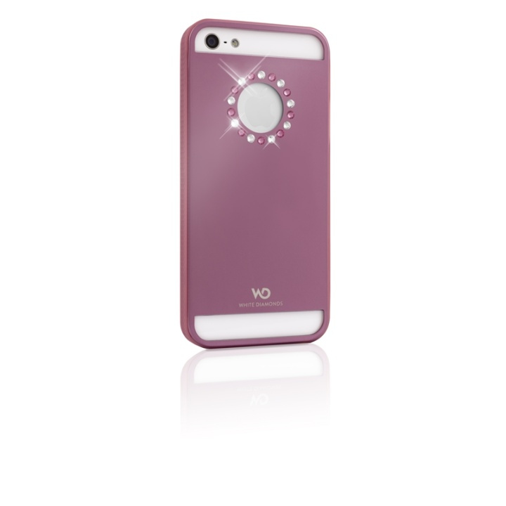 Mobile Phone Cover Metal Flow er for iPhone 5, Pink in de groep SMARTPHONE & TABLETS / Mobielbescherming / Apple / iPhone 5/5S/SE / Hoesjes bij TP E-commerce Nordic AB (38-38849)