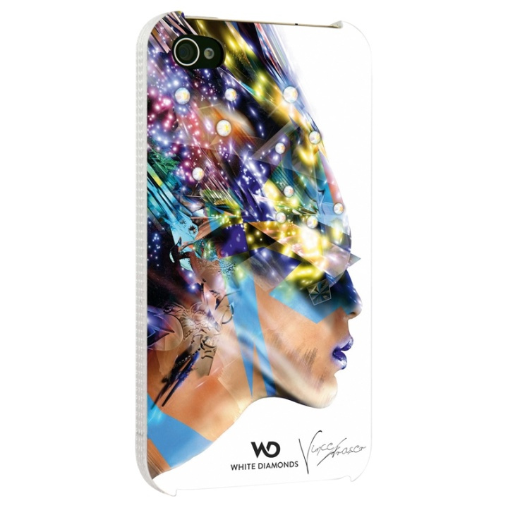 Nafrotiti Mobile Phone Cover for Apple iPhone 4/4S, white in de groep SMARTPHONE & TABLETS / Mobielbescherming / Apple / Oudere Apple-modellen bij TP E-commerce Nordic AB (38-38863)