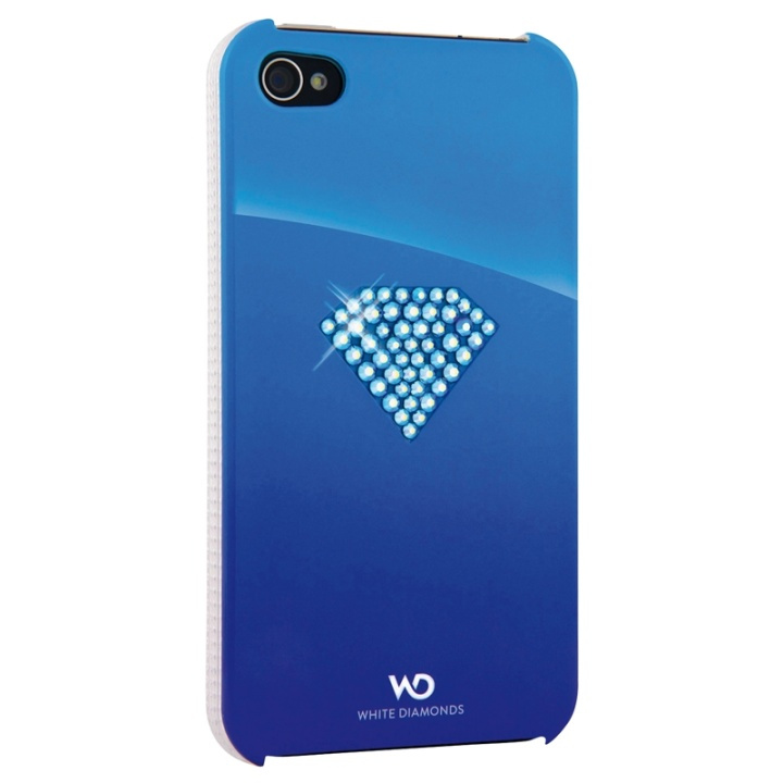 Rainbow Mobile Phone Cover fo r Apple iPhone 4/4S, blue in de groep SMARTPHONE & TABLETS / Mobielbescherming / Apple / Oudere Apple-modellen bij TP E-commerce Nordic AB (38-38872)
