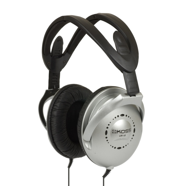 Stereo OverEar Headphone UR-1 8, Black/Silver in de groep HOME ELECTRONICS / Audio & Beeld / Koptelefoon & Accessoires / Koptelefoon bij TP E-commerce Nordic AB (38-38978)