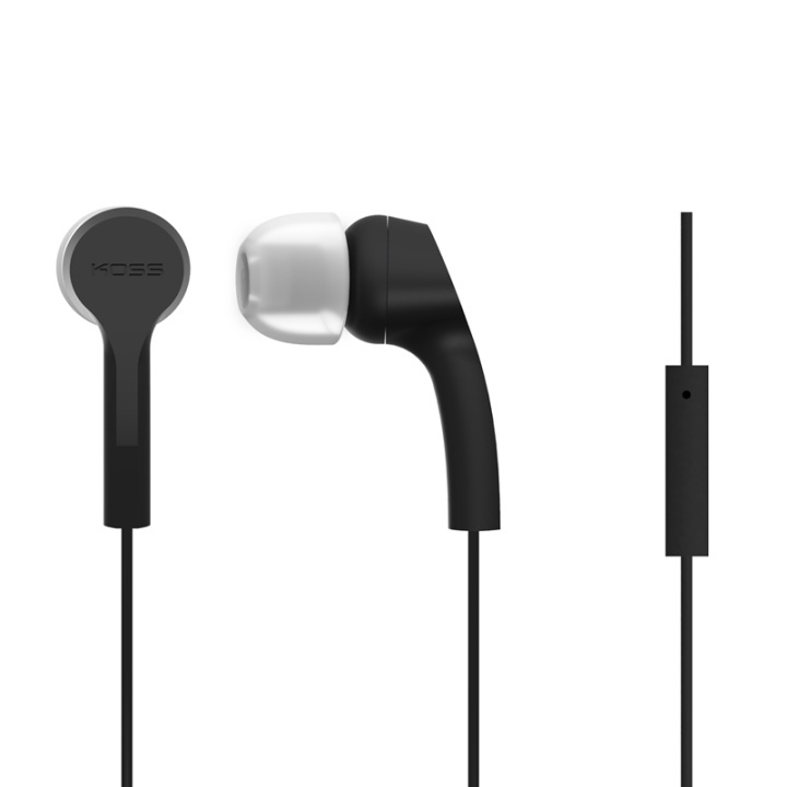 Koss Earphones KEB9iK Black In-Ear with one touch mic in de groep HOME ELECTRONICS / Audio & Beeld / Koptelefoon & Accessoires / Koptelefoon bij TP E-commerce Nordic AB (38-39012)