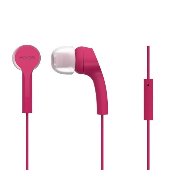 Koss Hoofdtelefoon KEB9i In Ear Mic Roze in de groep HOME ELECTRONICS / Audio & Beeld / Koptelefoon & Accessoires / Koptelefoon bij TP E-commerce Nordic AB (38-39013)