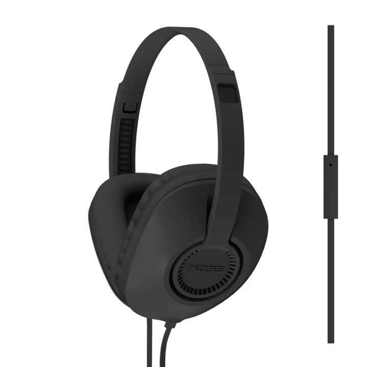 Koss Earphones UR23iK Black Over-Ear with one touch mic in de groep HOME ELECTRONICS / Audio & Beeld / Koptelefoon & Accessoires / Koptelefoon bij TP E-commerce Nordic AB (38-39021)