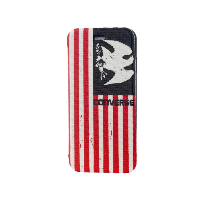 CONVERSE Mobilfodral Canvas iPhone 6/6S USA in de groep SMARTPHONE & TABLETS / Mobielbescherming / Apple / iPhone 6/6S / Wallet Case bij TP E-commerce Nordic AB (38-39070)