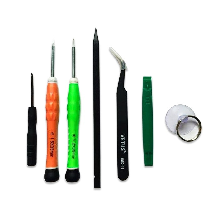 IPhone 3/4/5/6/7 reparatie/display vervangingsset, 7 stuks in de groep SMARTPHONE & TABLETS / Overige accessoires / Tools bij TP E-commerce Nordic AB (38-39242)