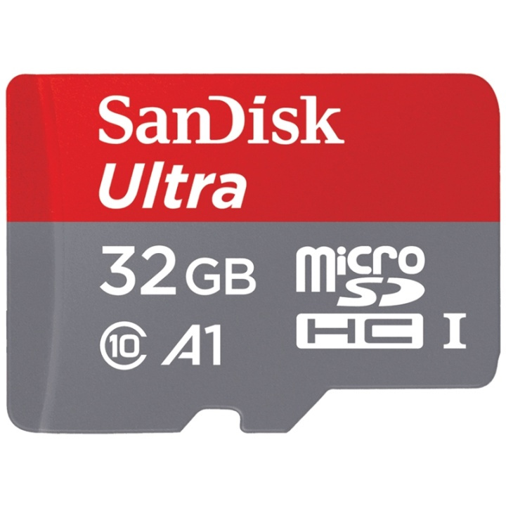 SanDisk Ultra microSDHC 32GB, 98MB/s, A1, Klass 10/UHS-1 in de groep HOME ELECTRONICS / Opslagmedia / Geheugenkaarten / MicroSD/HC/XC bij TP E-commerce Nordic AB (38-39430)
