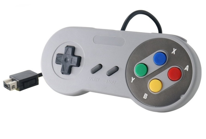 Handkontroll till SNES Classic Mini in de groep HOME ELECTRONICS / Spelconsoles en accessoires / Nintendo SNES Classic Mini bij TP E-commerce Nordic AB (38-39798)