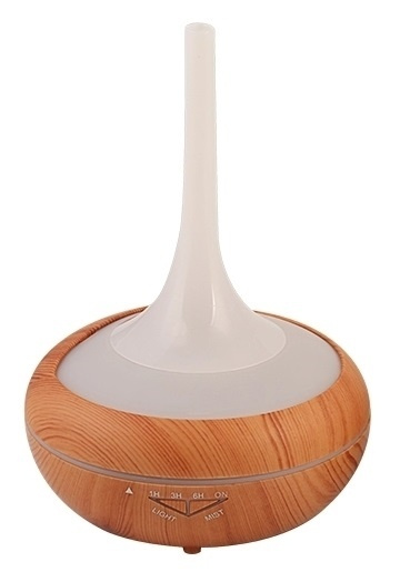 Houten luchtbevochtiger LED licht, Licht hout 240 ml in de groep HUISHOUDEN & TUIN / Ventilatoren & Klimaatproducten / Luchtbevochtigers bij TP E-commerce Nordic AB (38-39995)