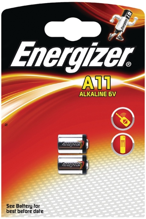 Energizer Alkaline Batterij 11A | 6 V | 38 mAh | 2-Blister in de groep HOME ELECTRONICS / Batterijen & Opladers / Batterijen / Overigen bij TP E-commerce Nordic AB (38-40429)