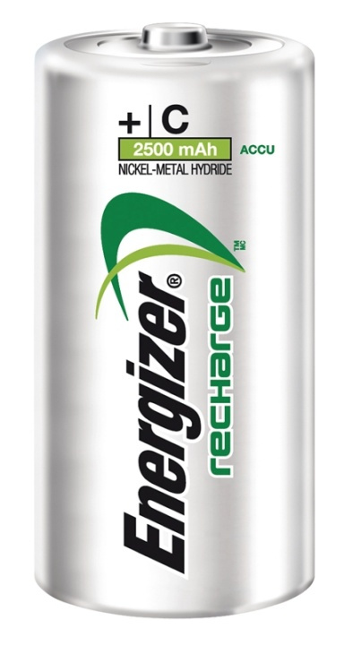 Energizer Oplaadbare NiMH-Batterij C | 1.2 V DC | 2500 mAh | Voorgeladen | 2-Blister | HR14 | Zilver in de groep HOME ELECTRONICS / Batterijen & Opladers / Oplaadbare batterijen / Overigen bij TP E-commerce Nordic AB (38-40447)