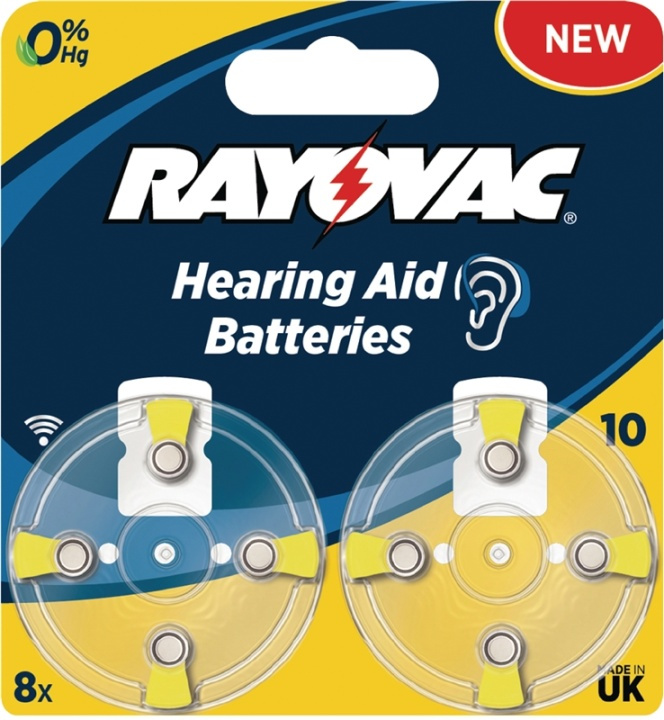 Rayovac Zinc-Air Batterij PR70 1.4 V 8-Blister in de groep HOME ELECTRONICS / Batterijen & Opladers / Batterijen / Gehoorbatterijen bij TP E-commerce Nordic AB (38-41615)