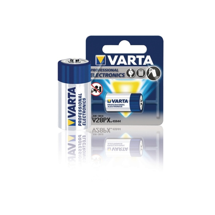 Varta Zilveroxide Batterij 4SR44 6.2 V 145 mAh 1-Blister in de groep HOME ELECTRONICS / Batterijen & Opladers / Oplaadbare batterijen / Overigen bij TP E-commerce Nordic AB (38-41963)