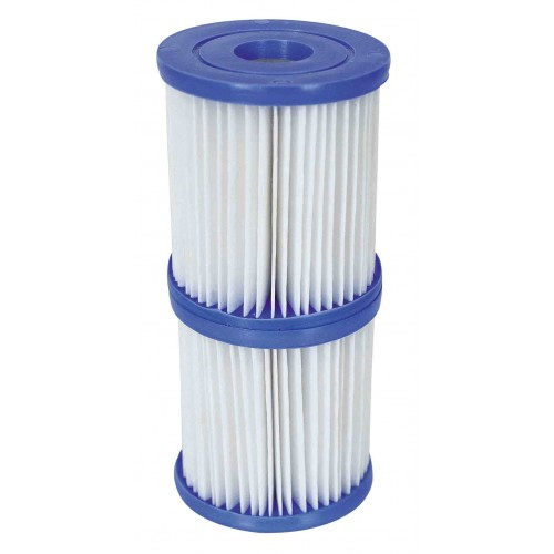 Bestway Filterpatroon I, voor pompen met een capaciteit van 1249 L/u, 2-Pack in de groep HUISHOUDEN & TUIN / Tuinproducten / Zwembad & Accessoires / Filters en accessoires bij TP E-commerce Nordic AB (38-42601)