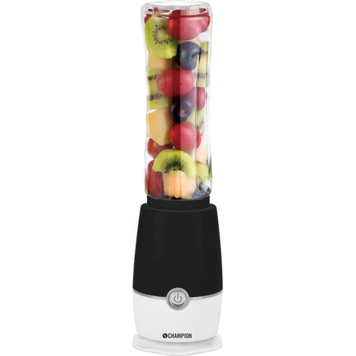 Champion Smoothie Maker 180W SM110 Zwart/Wit in de groep HUISHOUDEN & TUIN / Huishoudelijke apparaten / Keukentools & -apparatuur / Mixers & Blenders bij TP E-commerce Nordic AB (38-42783)