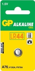 GP LR44 1,5V 1-pack in de groep HOME ELECTRONICS / Batterijen & Opladers / Batterijen / Knoopcel bij TP E-commerce Nordic AB (38-43439)
