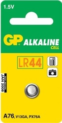 GP LR44 1,5V 1-pak in de groep HOME ELECTRONICS / Batterijen & Opladers / Batterijen / Knoopcel bij TP E-commerce Nordic AB (38-43439)