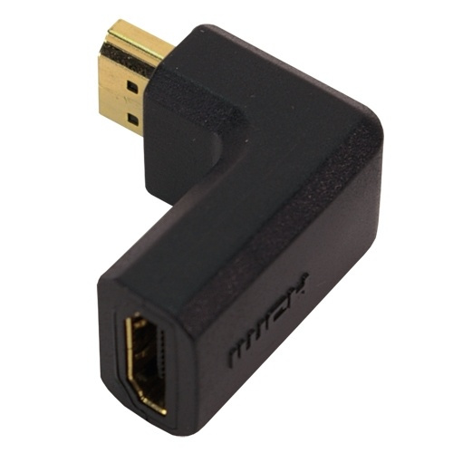 LogiLink Vinklad HDMI-adapter Ha -> ho in de groep HOME ELECTRONICS / Kabels & Adapters / HDMI / Adapters bij TP E-commerce Nordic AB (38-43815)